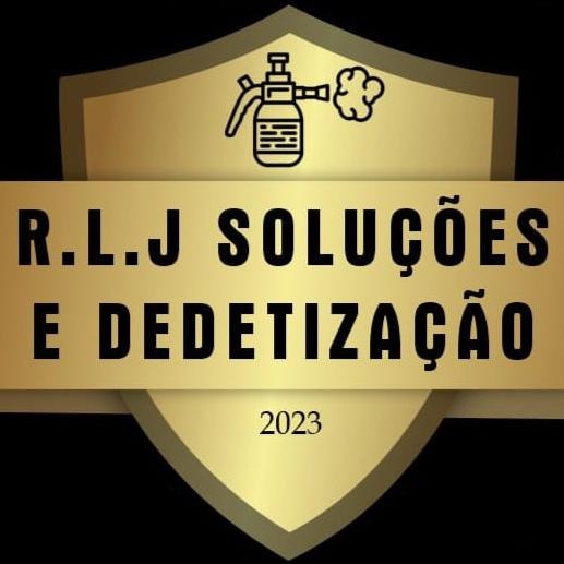 Logo R.L.J Soluções e Dedetização